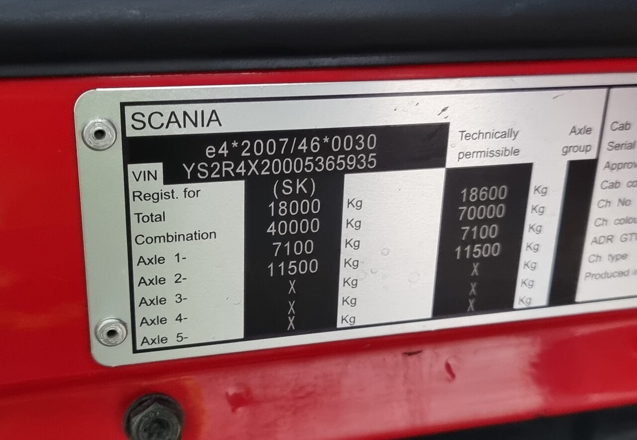 Scania R490 4X2 Tracteur